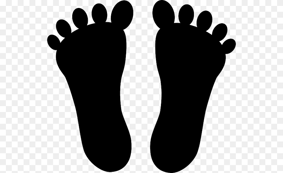 Walking Feet Clipart, Footprint, Animal, Bear, Mammal Png