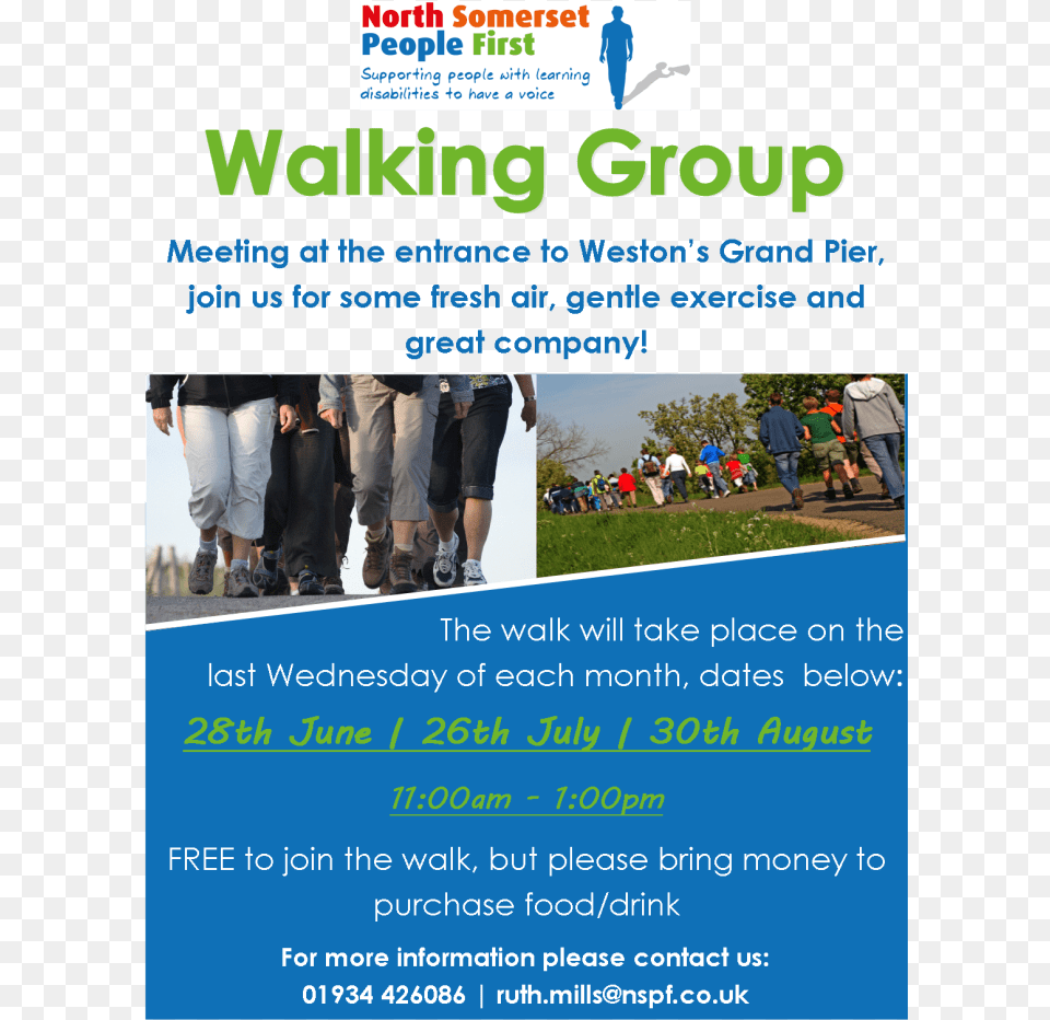 Walking Group Ns Walking Group, Advertisement, Poster, Person, People Png