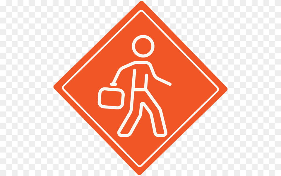 Walking Icon Traffic Sign, Symbol, Road Sign, Disk Free Transparent Png