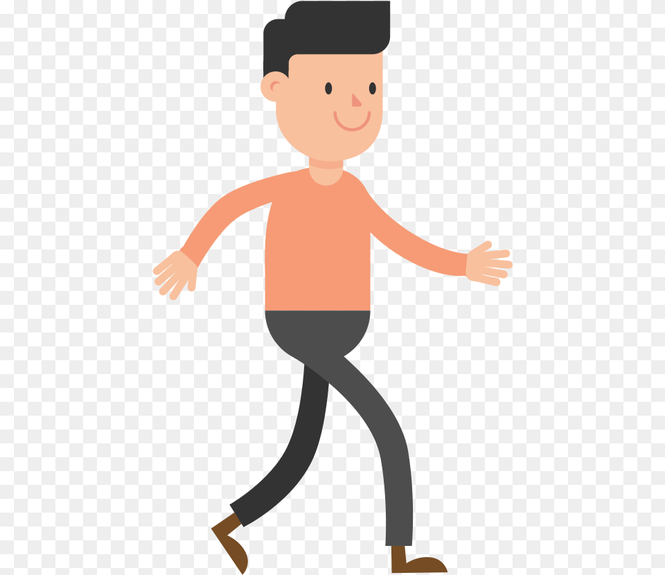Walking Man Clipart, Baby, Person, Leisure Activities, Dancing Free Transparent Png