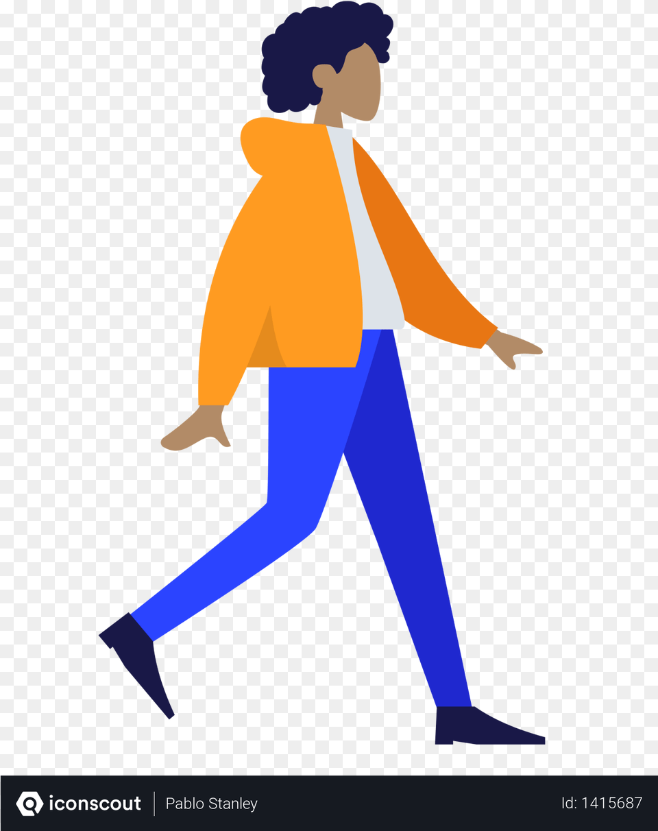 Walking Man Vector, Clothing, Pants, Person, People Png Image