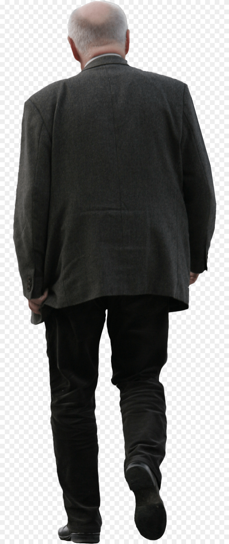 Walking Old Man 2d Cutout People, Blazer, Clothing, Coat, Jacket Png Image