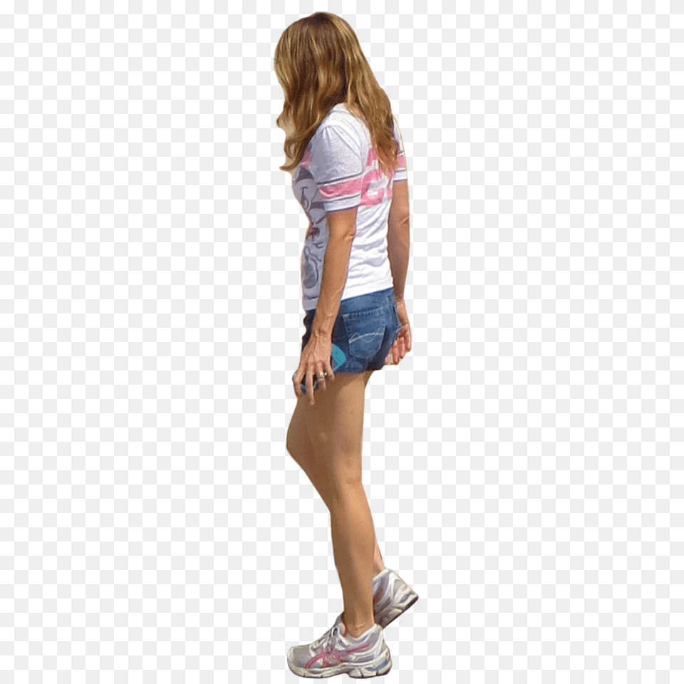 Walking People, Clothing, Shorts, Child, Female Free Png