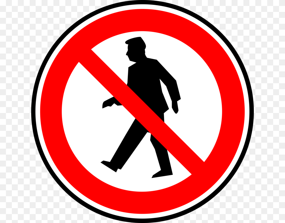 Walking Sign Symbol Pedestrian Crossing, Road Sign, Adult, Male, Man Free Png Download