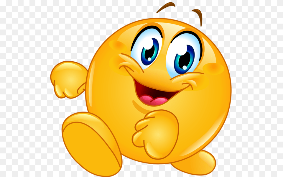 Walking Smiley Face Free Transparent Png