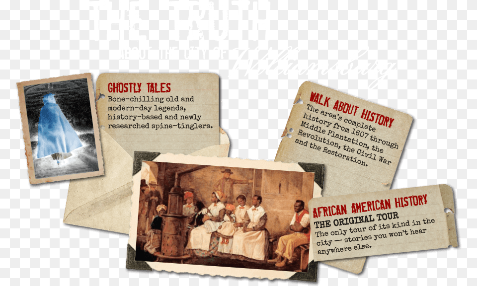 Walking Tours In Williamsburg Virginia Flyer, Advertisement, Person, Poster, Art Png Image