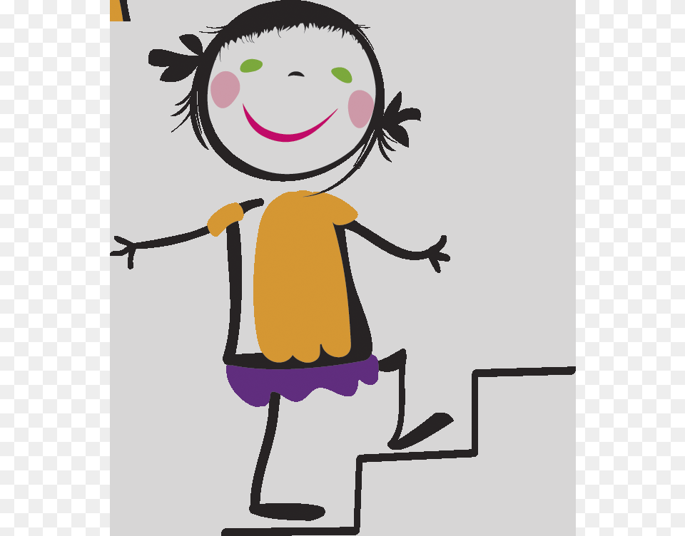 Walking Up Stairs Clipart, Face, Head, Person, Art Free Transparent Png