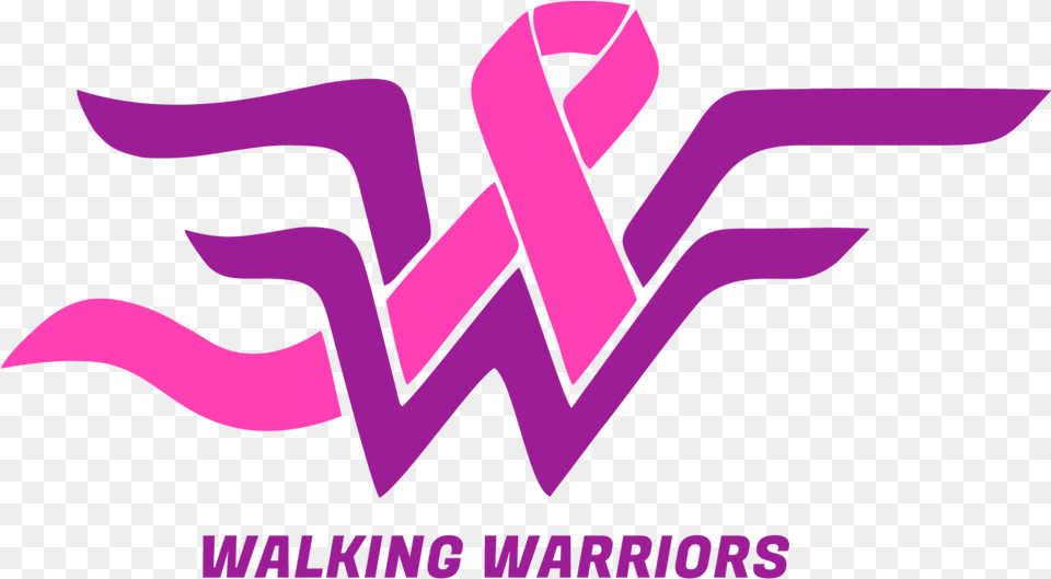 Walking Warriors Georgetown Lombardi Comprehensive Cancer Logo Breast Cancer Warrior, Purple, Smoke Pipe, Art, Graphics Png