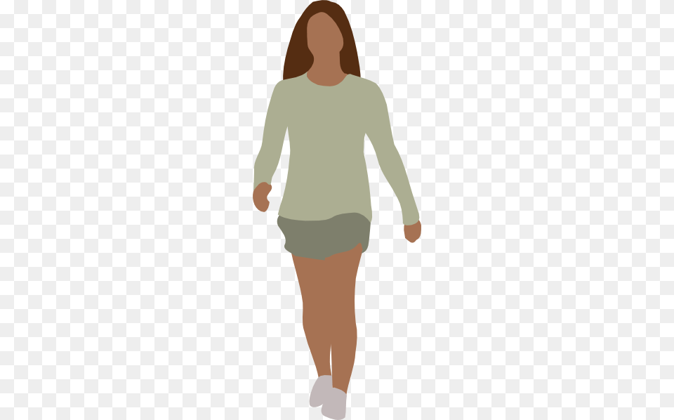 Walking Woman Clip Art, Clothing, Long Sleeve, Person, Sleeve Png