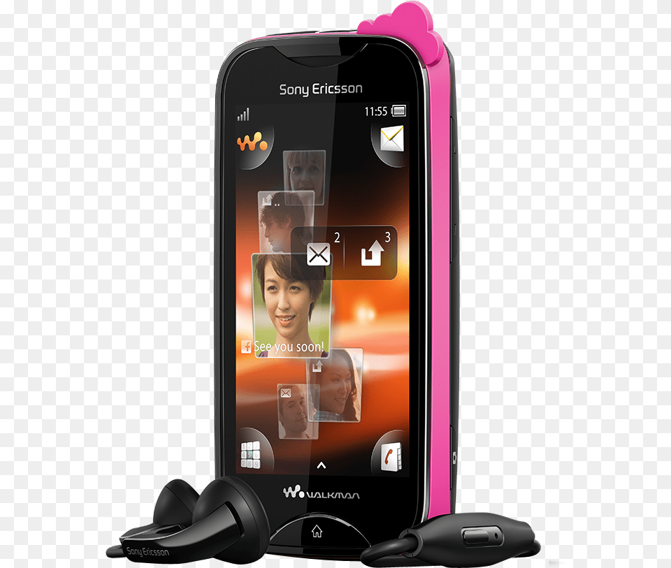 Walkman Sony Ericsson Mix Walkman, Electronics, Phone, Mobile Phone, Girl Free Transparent Png