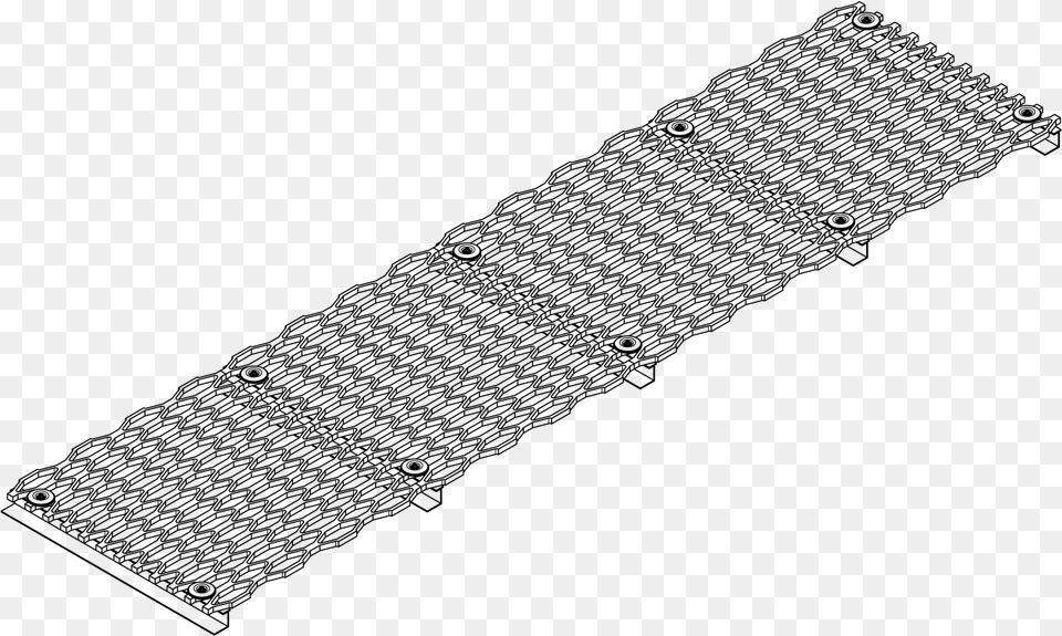 Walkway Chain, Gray Free Png