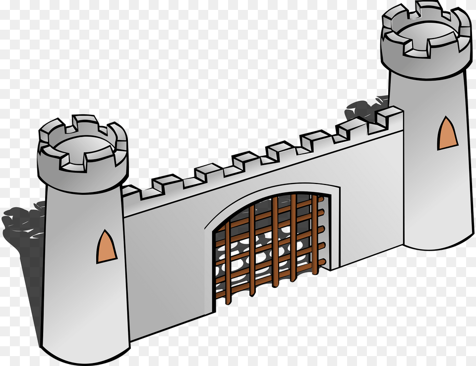 Wall Clipart, Arch, Architecture, Building, Castle Free Png