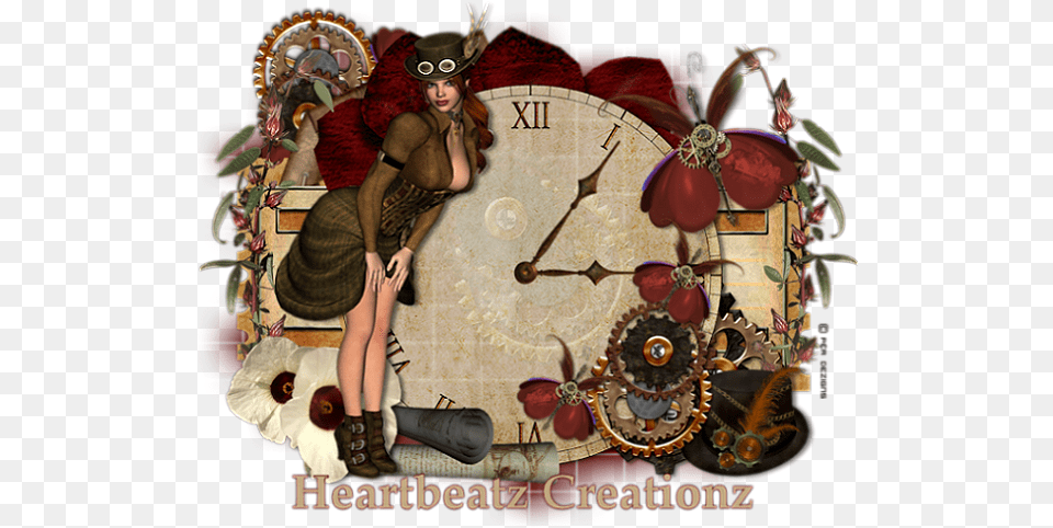 Wall Clock, Adult, Female, Person, Woman Png Image