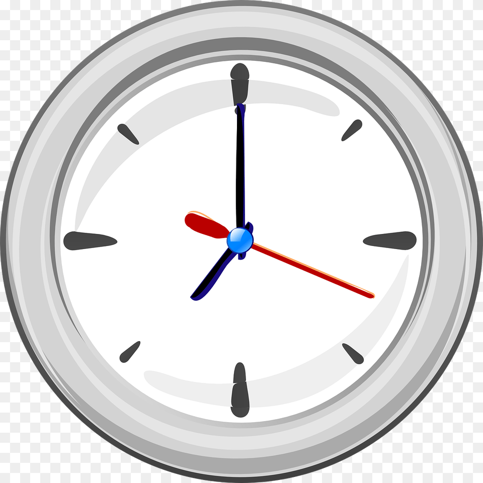 Wall Clock Clipart, Analog Clock Free Png Download