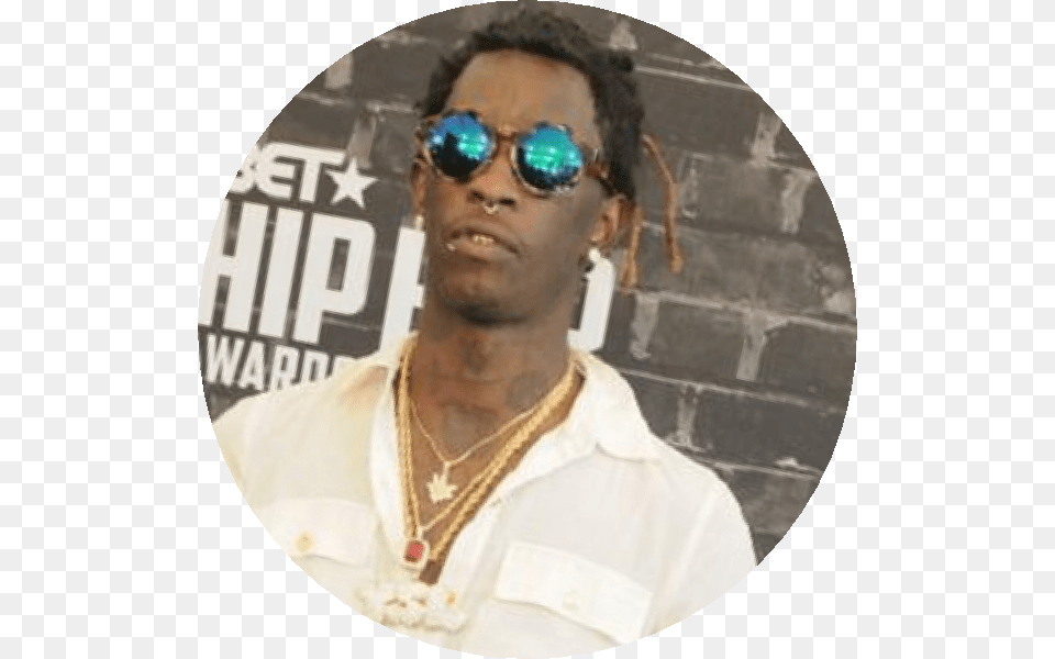 Wall Clock Young Thug Edad, Accessories, Person, Pendant, Neck Free Png Download