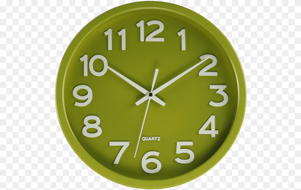 Wall Clock Jvd Green Hx2413 Wall Clock Jvd, Analog Clock, Wall Clock Free Transparent Png