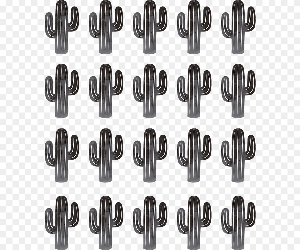 Wall Colour Cactus En Blanco Y Negro, Pattern, Electronics, Hardware, Text Png Image
