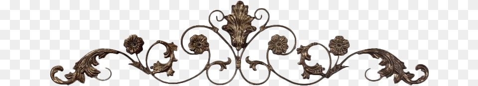 Wall Decals Scroll Wrought Iron, Accessories, Bronze, Jewelry, Chandelier Png