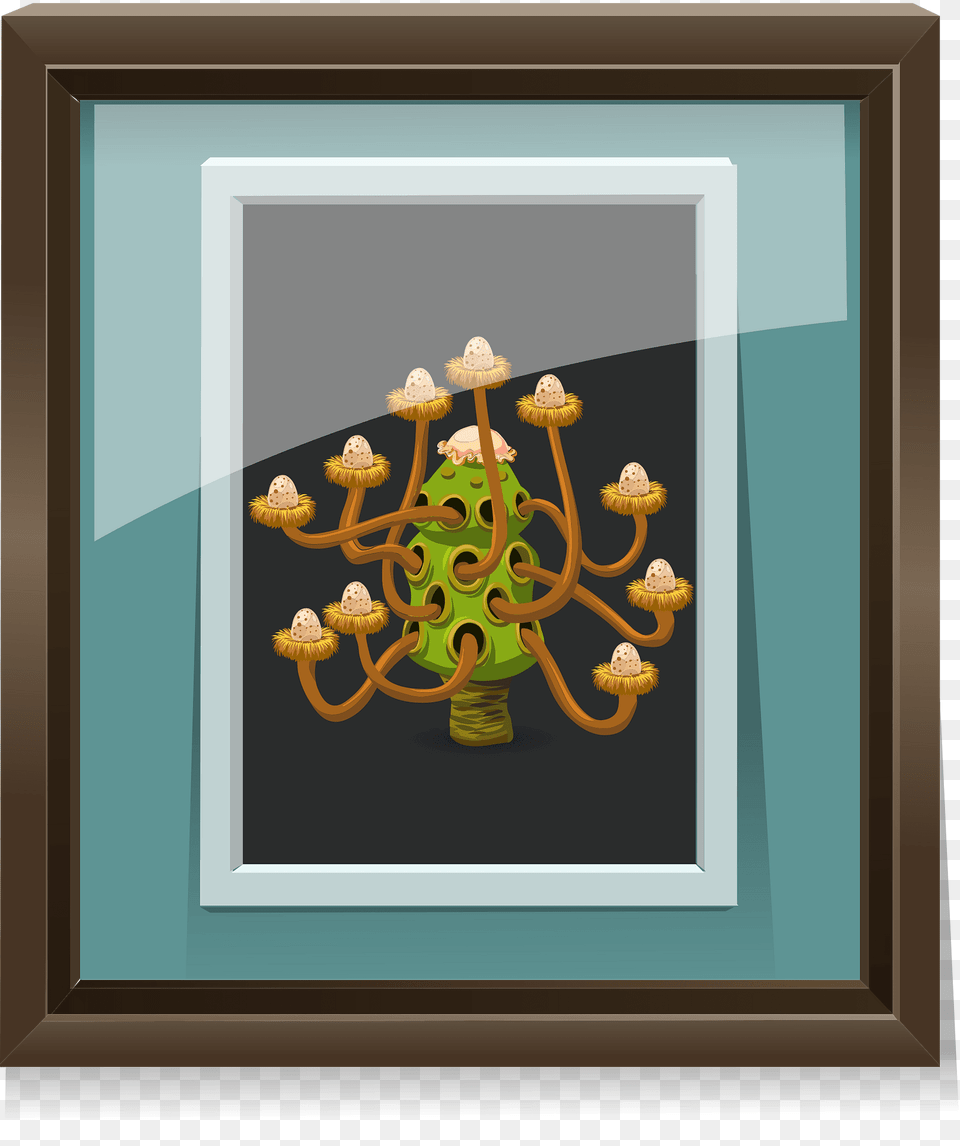 Wall Decor Egg Tree Painting Clipart, Accessories, Earring, Jewelry, Chandelier Png Image