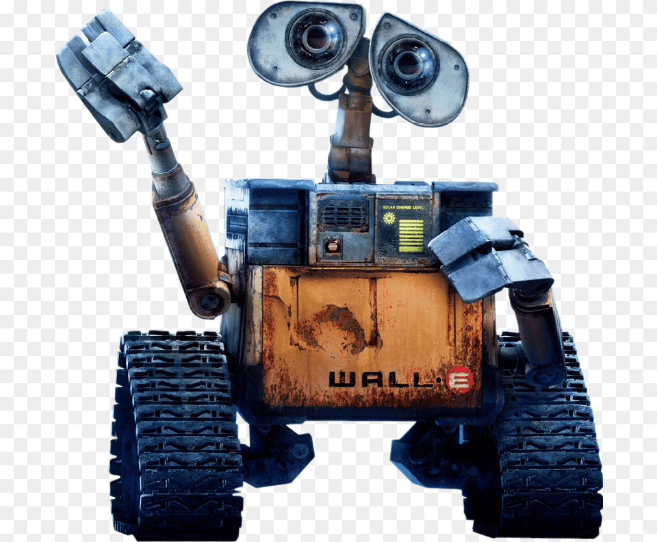 Wall E Back View Wall E No Background, Robot, Toy Free Transparent Png