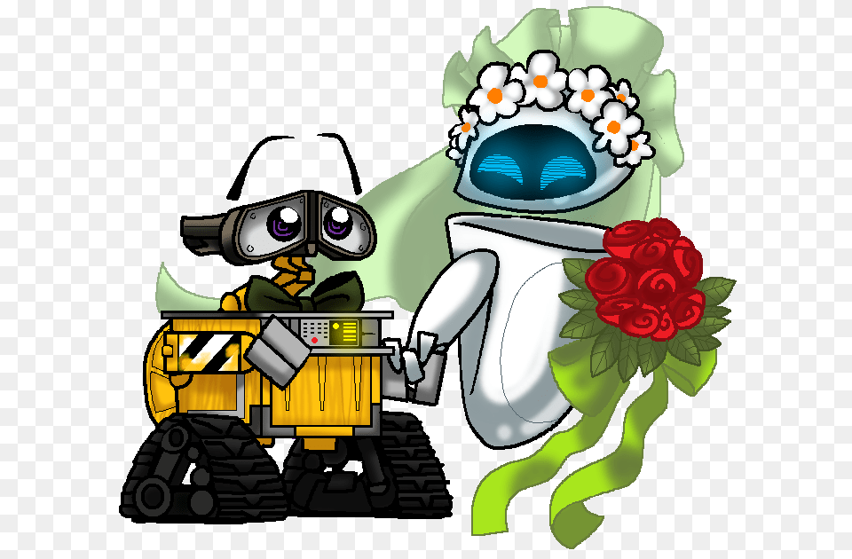 Wall E Eves Wedding Day, Art, Plant, Grass, Graphics Png Image