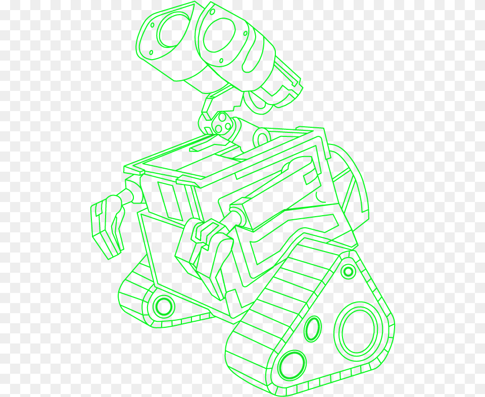 Wall E Vector Wall E Coloring Pages, Robot, Cad Diagram, Diagram, Dynamite Free Png Download
