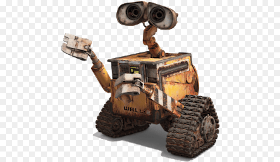 Wall E Wall E, Robot, Bulldozer, Machine Free Png Download