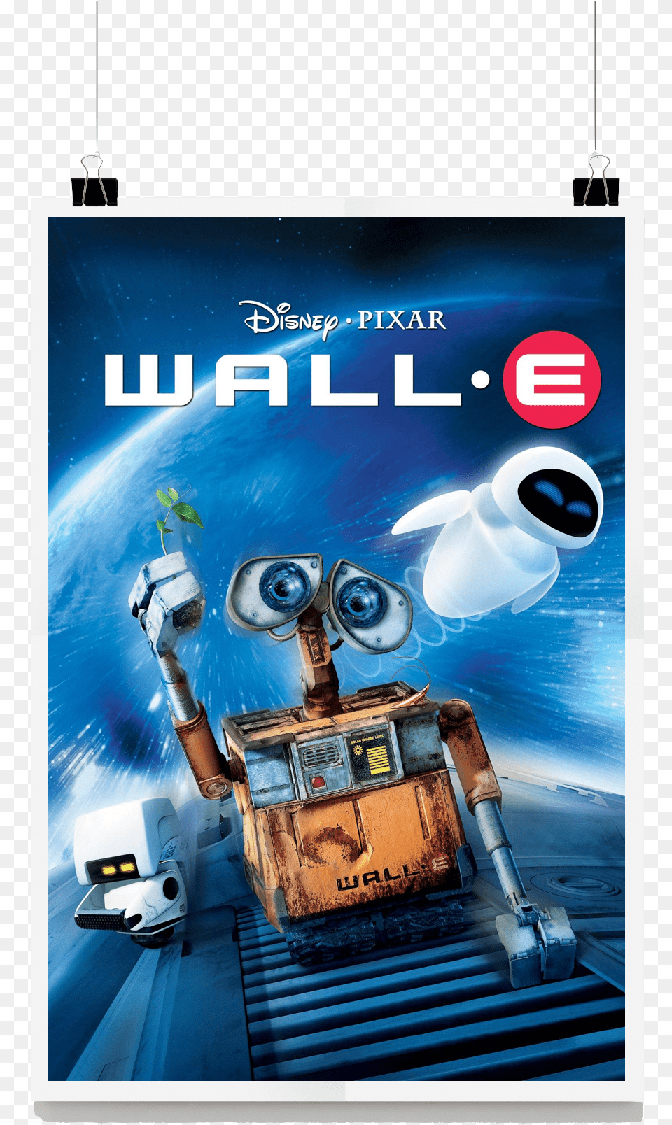 Wall E Wall E Dvd, Robot, Advertisement, Mortar Shell, Weapon Free Png Download
