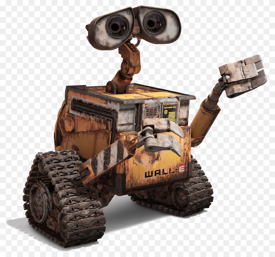 Wall E Wall E Gif, Robot, Bulldozer, Machine Png