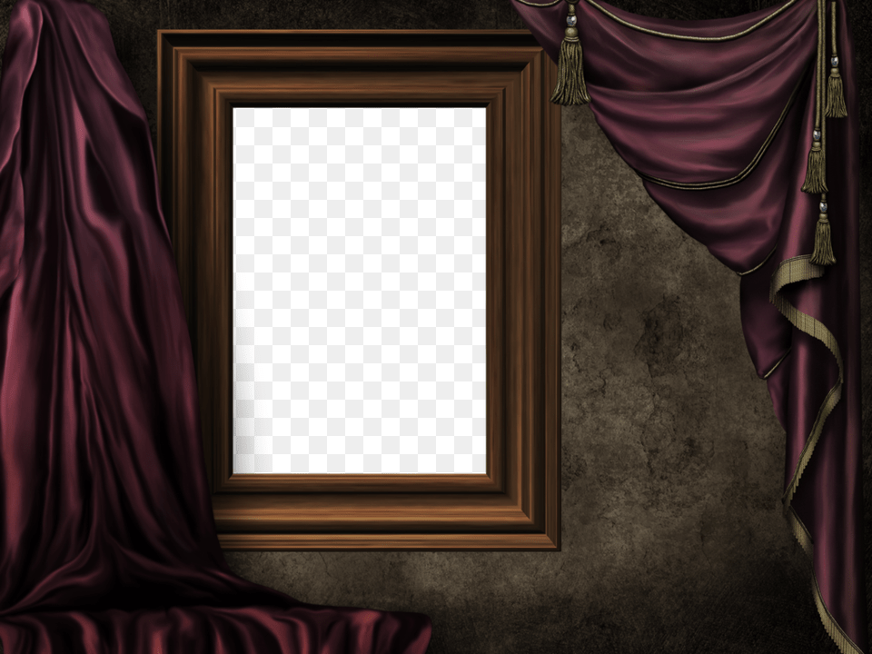 Wall Frame 2 By Collect And Creat Frame On A Wall, Velvet, Adult, Bride, Female Free Transparent Png