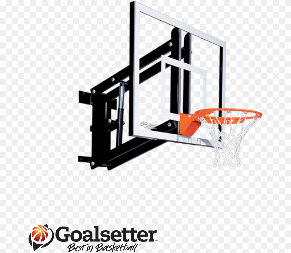Wall Mount Adjustable Basketball Rim, Hoop Free Png Download