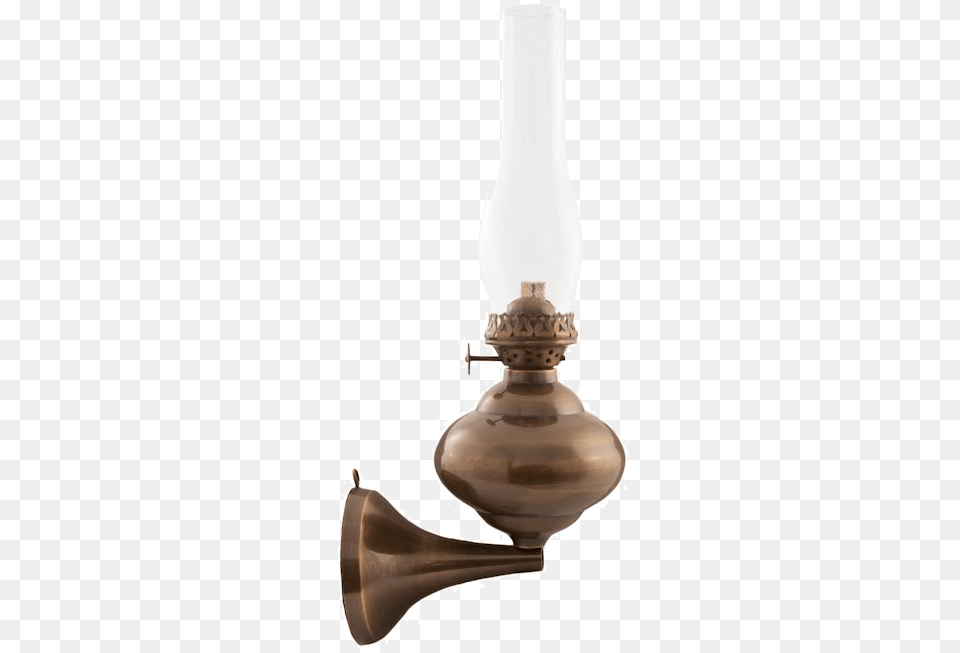 Wall Mount Oil Lamp, Bronze, Smoke Pipe Free Transparent Png
