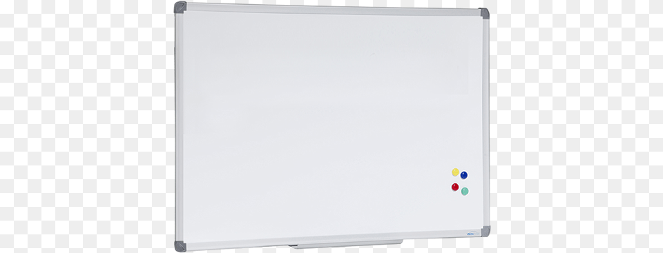 Wall Mount Slimline Frame Steel Whiteboard Lcd Display, White Board Free Png Download