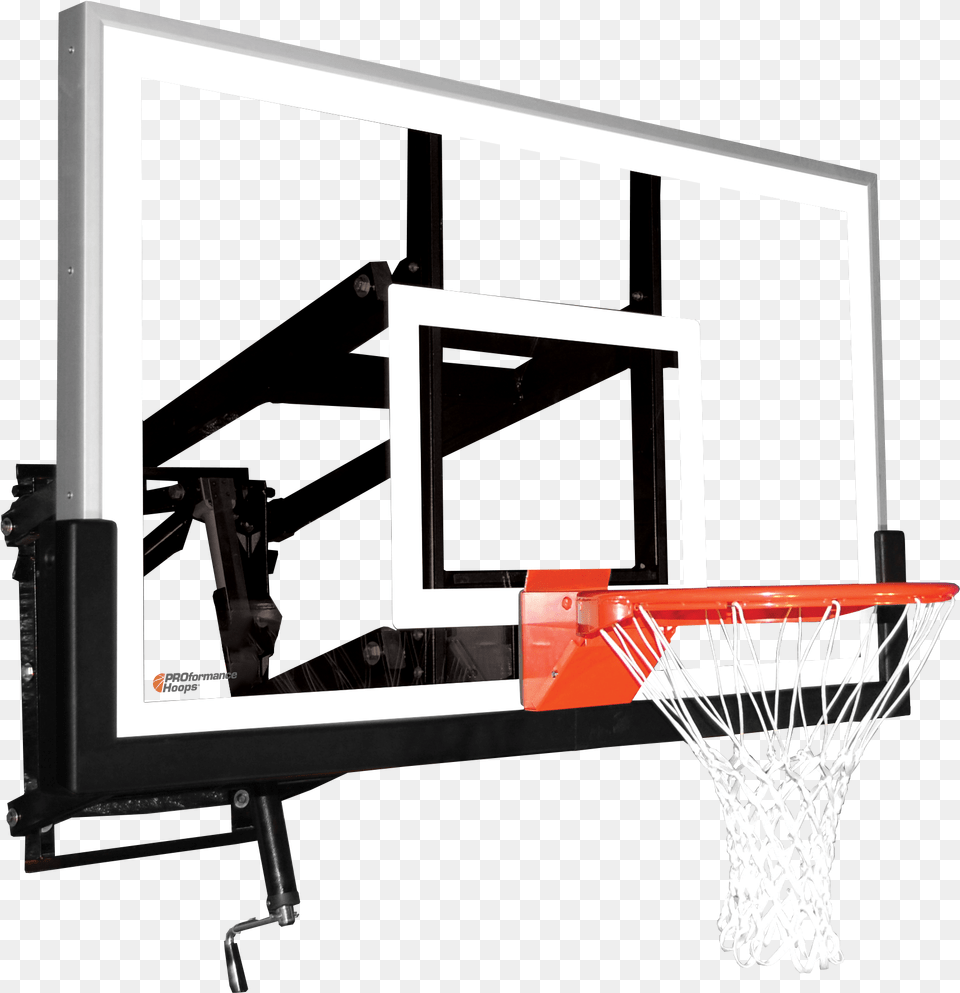 Wall Mount Wm60 Adjustable Basketball Hoop With 60 Streetball, Computer Hardware, Electronics, Hardware, Monitor Free Png