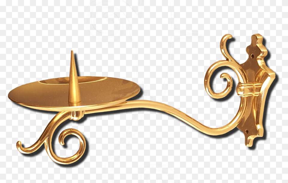 Wall Mounted Candlestick Candlestick, Candle Free Png