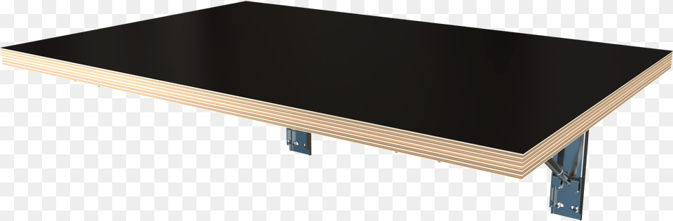 Wall Mounted Foldable Table Black Decorply, Furniture, Plywood, Wood Free Transparent Png