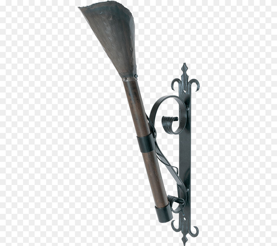 Wall Mounted Torch Holder, Firearm, Gun, Rifle, Weapon Png Image