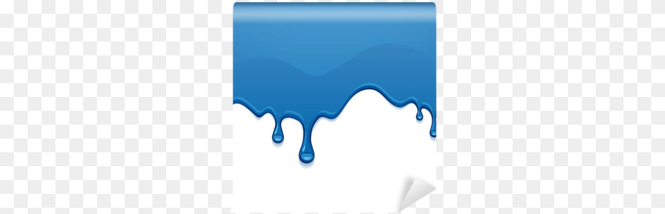 Wall Mural Pixers We Live To Change Blue Drips, Beverage, Milk, Outdoors, Water Png Image