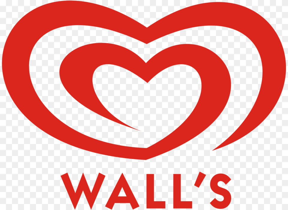 Wall S Ice Cream Logo Wall Ice Cream Logo, Heart Free Png Download