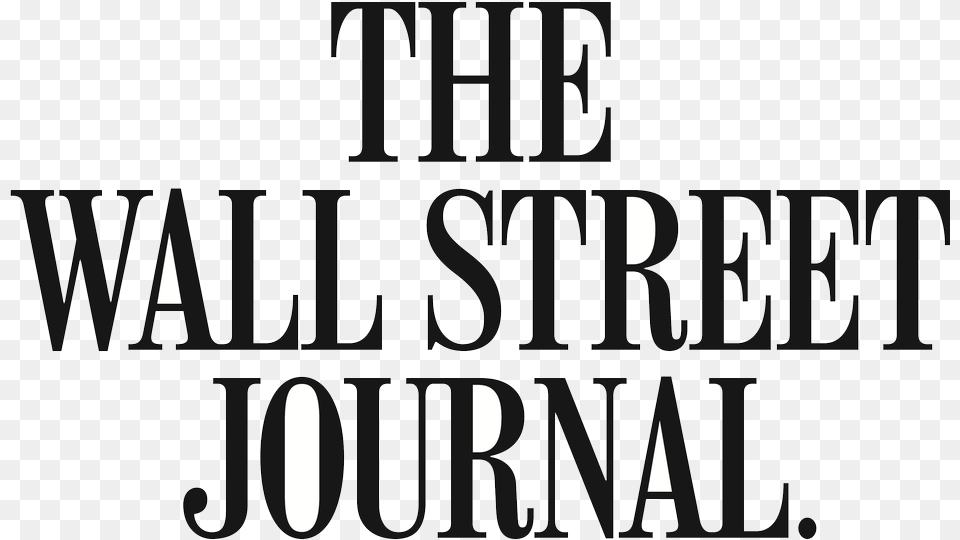Wall Street Journal Logo Download Wall Street Journal Logo, Text, Lighting, Chandelier, Lamp Free Transparent Png