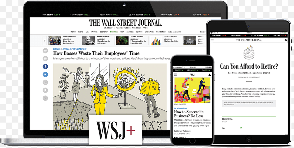 Wall Street Journal Logo Wall Street Journal Online, Electronics, Mobile Phone, Phone, Person Free Png