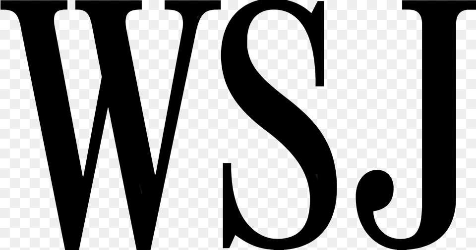 Wall Street Journal Logo White Wall Street Journal Icon, Lighting, Cutlery Png Image