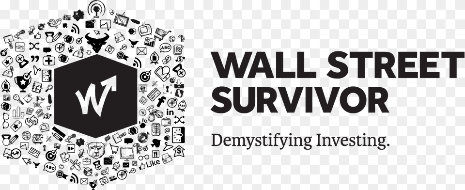Wall Street Survivor, Logo, Blackboard Png