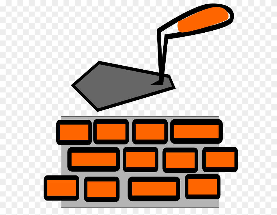 Wall Under Construction, Device, Tool, Trowel, Qr Code Png Image