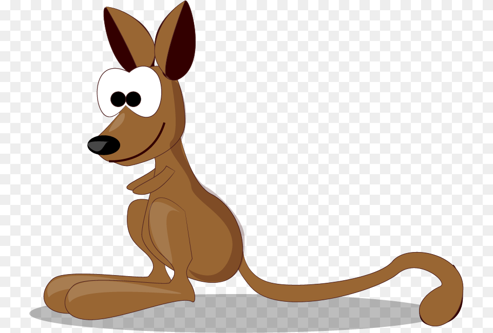 Wallaby Cartoon, Animal, Mammal, Kangaroo Free Png Download