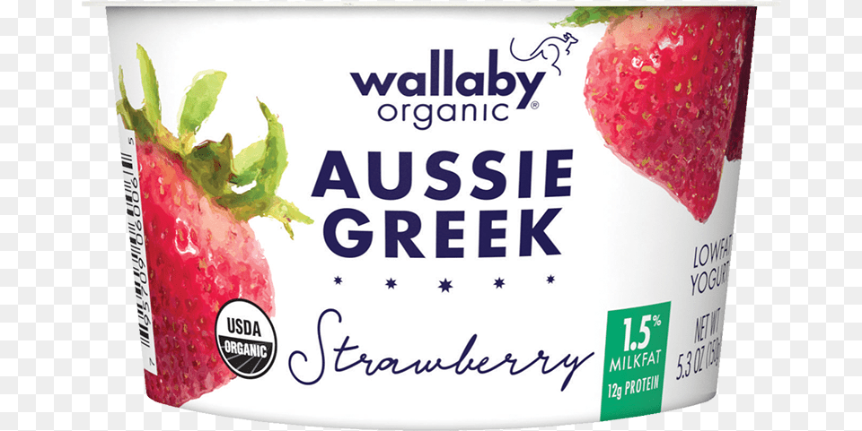 Wallaby Yogurt, Dessert, Food, Berry, Fruit Free Png