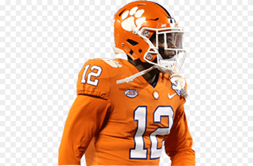 Wallace U2013 Clemson Tigers Official Athletics Site K Von Wallace Clemson Football, Sport, American Football, Playing American Football, Football Helmet Png Image
