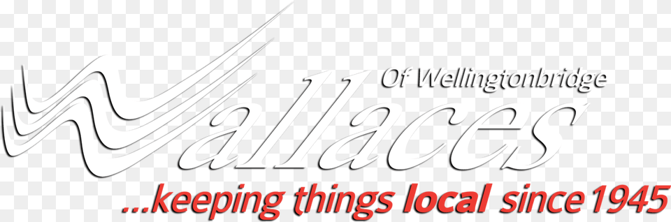 Wallaces Ltd Logo Wallaces Wellingtonbridge Calligraphy, Text, Handwriting Png