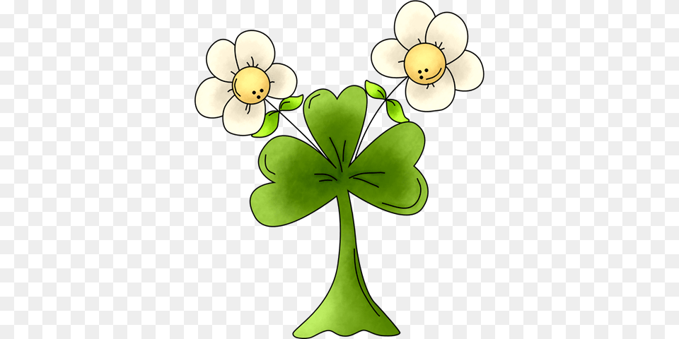 Wallalaf St Patricks Day Clip Art, Plant, Green, Geranium, Flower Free Png