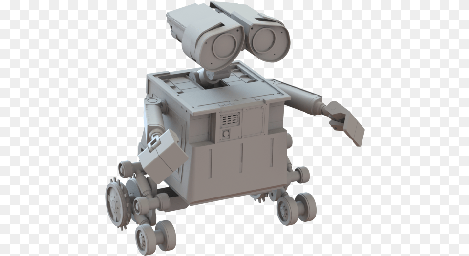 Walle, Robot, Device, Grass, Lawn Free Png Download